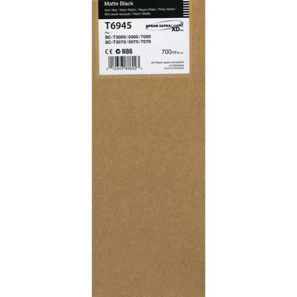 Epson T6945 for SC-T3000/T5000/T7000 700ml Matte Black Ink