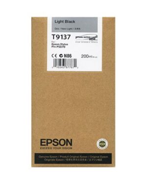 Epson P5070 T9137 Light Black Ink (200ml)