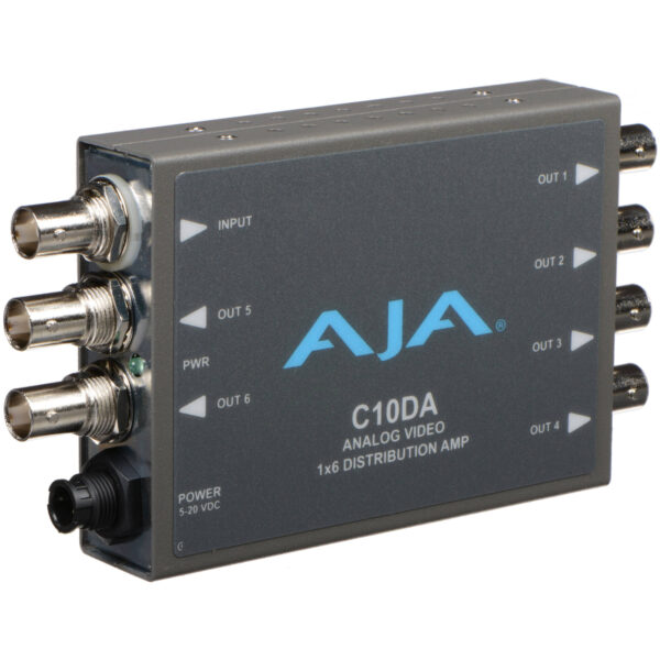 AJA Analog Video 1x6 Distribution Amplifier