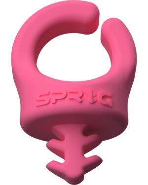 Sprig Big Cable Management Device 3/8"-16 Pink 3-Pack