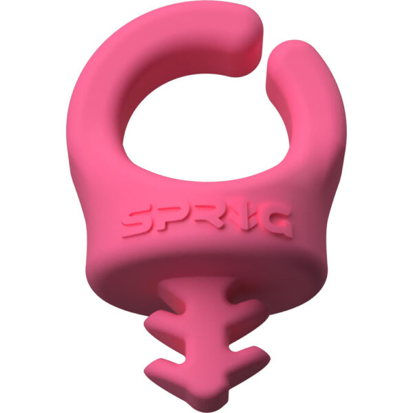 Sprig Big Cable Management Device 3/8"-16 Pink 3-Pack