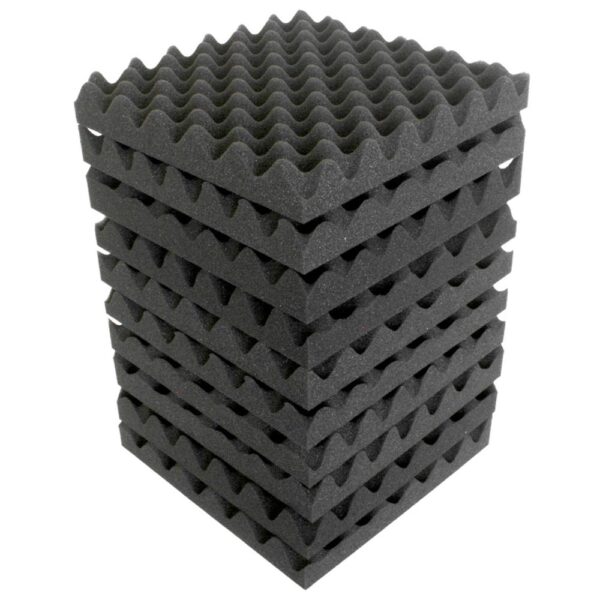 AVE IsoPanel Eggshell Acoustic Foam - 10 Pieces