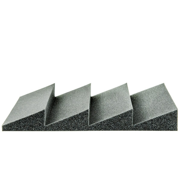 AVE IsoWedge Acoustic Foam Wedge Charcoal - 10 Pack - Image 4