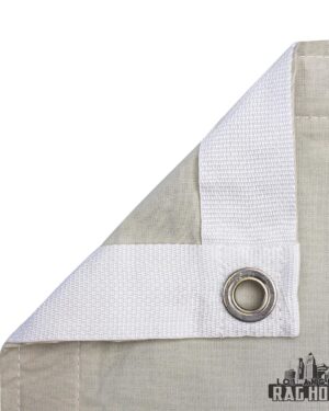 LARH Textile Muslin Day Gray 20' X 20'