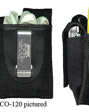 Ripoffs CO-120 Large Multi-tool (5.25in by 2in) and Flashlight (.75in x 7in) Combo Holster - MiniMag & Gerber Legend (Clip On)