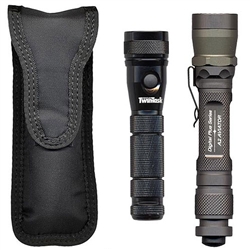 Ripoffs CO-153 Holster for Flashlights - Sure Fire Aviator, Streamlight Strion, Scorpion LED (Clip On)