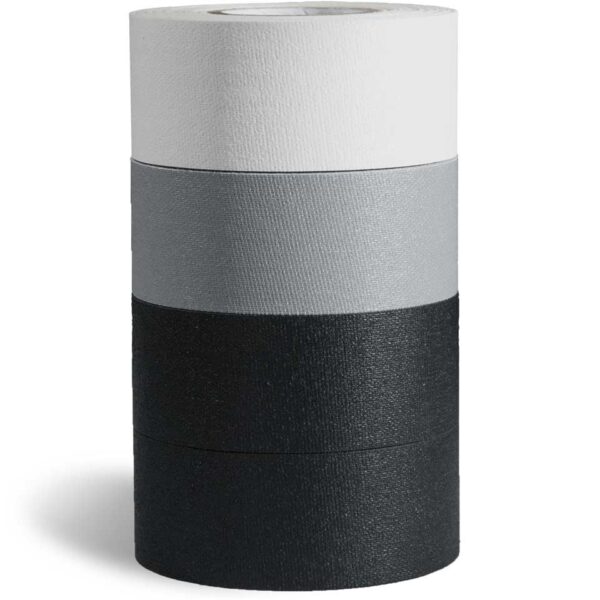 Visual Departures MicroGaffer Tape Classic 24mm x 7m 4 Pack