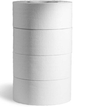 Visual Departures MicroGaffer Tape White 24mm x 7m 4 Pack