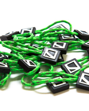 CineBags CBZP8 Zipper Puller Lime Green Set of 15