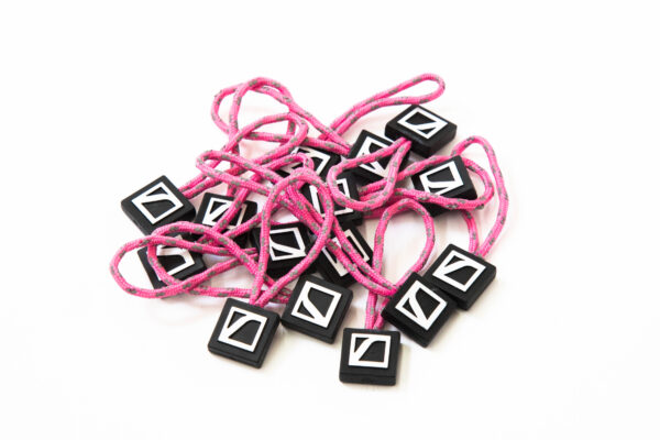CineBags CBZP10 Zipper Puller Pink Set of 15
