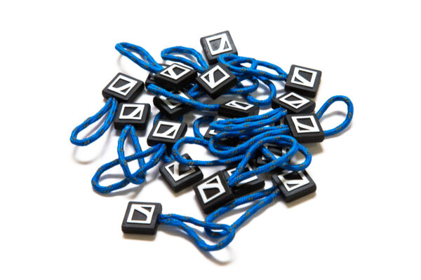 CineBags CBZP9 Zipper Puller Royal Blue Set of 15