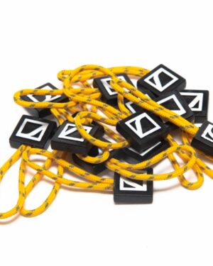 CineBags CBZP11 Zipper Puller Yellow Set of 15