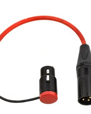 Rycote Cable, XLR-3m To Angled XLR-3f, 260mm