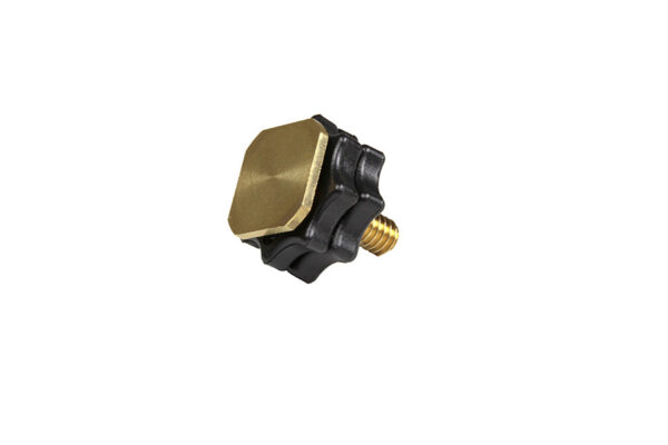 Rycote Brass Shoe Adaptor With 1/4-Inch Male Thread - Image 2