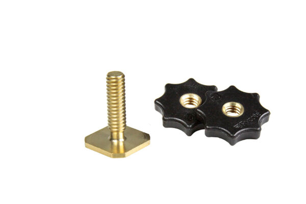 Rycote Brass Shoe Adaptor With 1/4-Inch Male Thread - Image 3