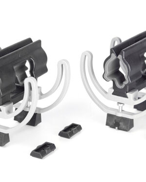 Rycote Pair Of Duo-Lyre 72 (19/34) (With Stereo Risers)