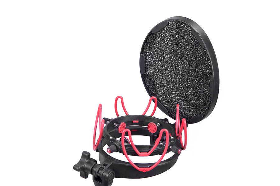 Rycote 045005 InVision USM-VB Studio Kit - Universal Microphone Mount & Pop Filter