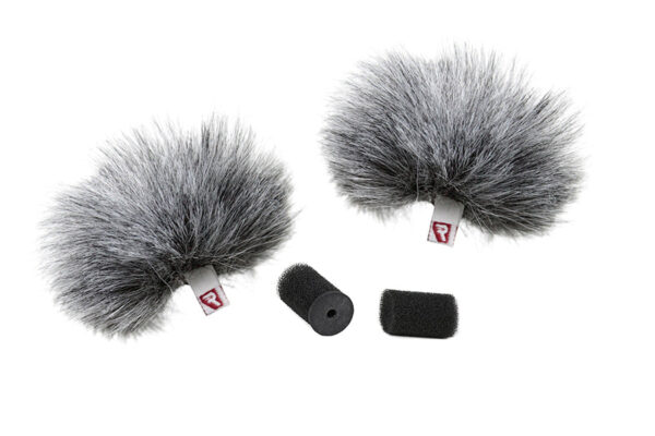 Rycote Grey Lavalier Windjammer - Pair