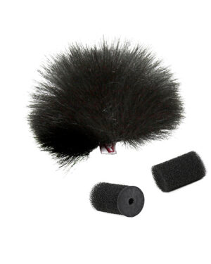 Rycote Black Lavalier Windjammer - Single