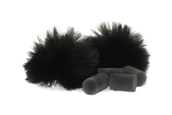 Rycote Black Lavalier Windjammer  - Pair - Image 2