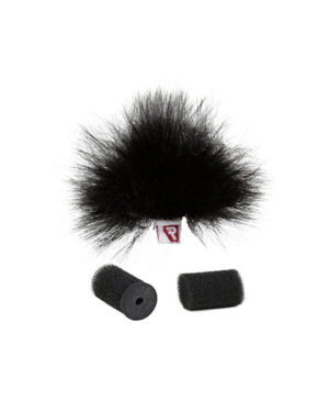 Rycote Black Ristretto Lavalier Windjammer - Single