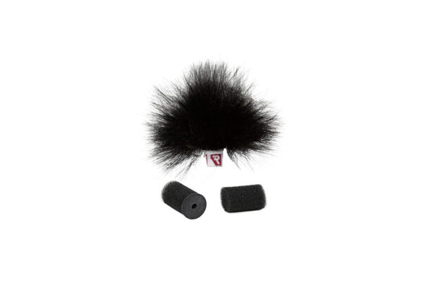 Rycote Black Ristretto Lavalier Windjammer - Single