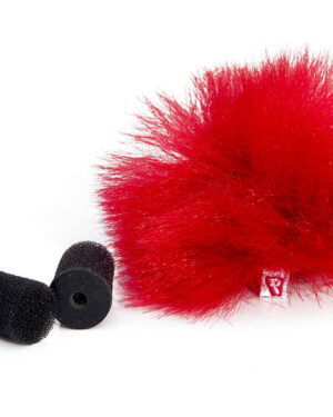 Rycote Red Lavalier Windjammer - Single