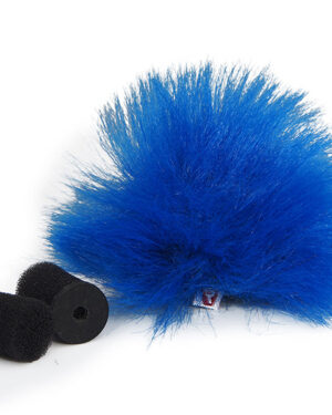 Rycote Blue Lavalier Windjammer - Pair