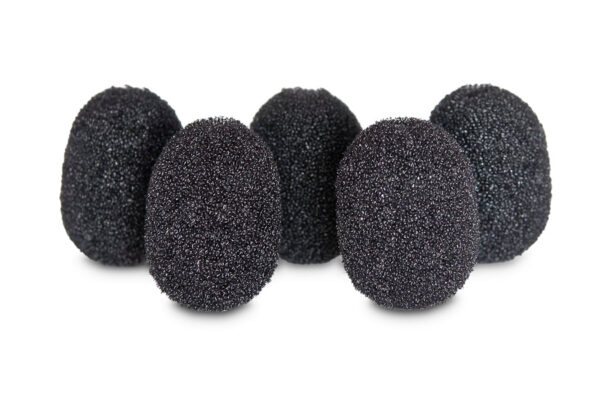 Rycote Lavalier Foams Black (1 Pack Of 5)