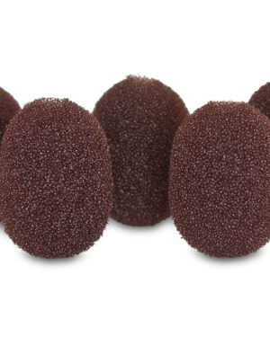 Rycote Lavalier Foams Brown (1 Pack Of 5)