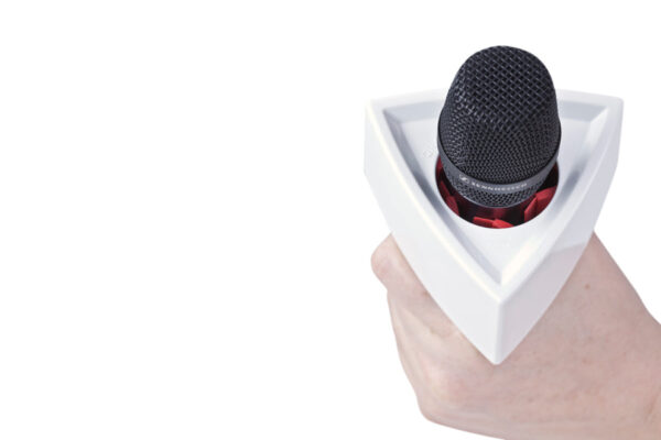 Rycote Single Triangular White Mic Flag - Image 4