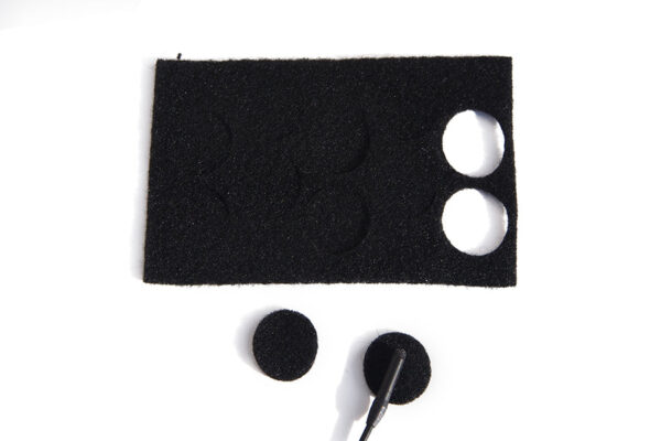 Rycote Undercovers, Black - 100 Undercovers/100 Stickies Original - Image 2