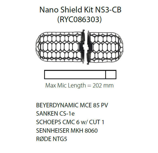 Rycote Nano-Shield Kit Ns3-Cb - Image 2