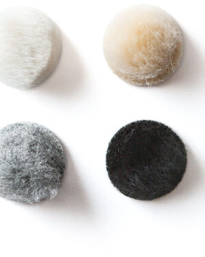 Rycote Overcovers Adv. Fur Discs Only, White (Bag Of 100)