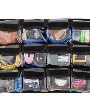 Camera Essentials Lid Organiser for Pelican 1560 - 12 Clear Pockets