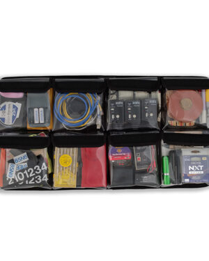 Camera Essentials Lid Organiser for Pelican 1615 Air - 8 Clear Pockets