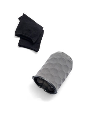 Rycote Nano-Shield Single Tube Section, Size C W/ Socks