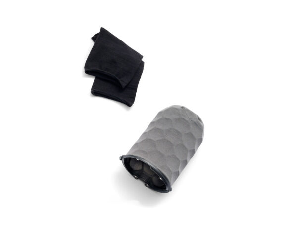 Rycote Nano-Shield Single Tube Section, Size C W/ Socks