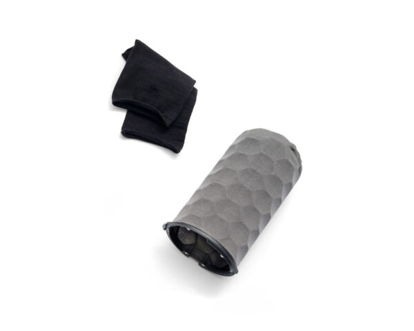 Rycote Nano-Shield Single Tube Section, Size D W/ Socks