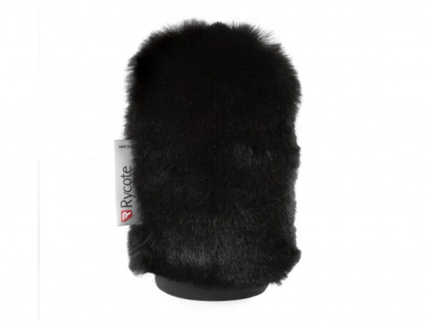 Rycote 10cm Short Fur Softie, Black 19/22 - (034359) - Fits Sony Ecm-Cg1 & Other Small Camcorder Mics