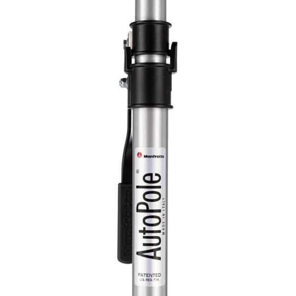 Manfrotto 032 Autopole Silver Single Pole extends 2.1-3.7m - Image 5