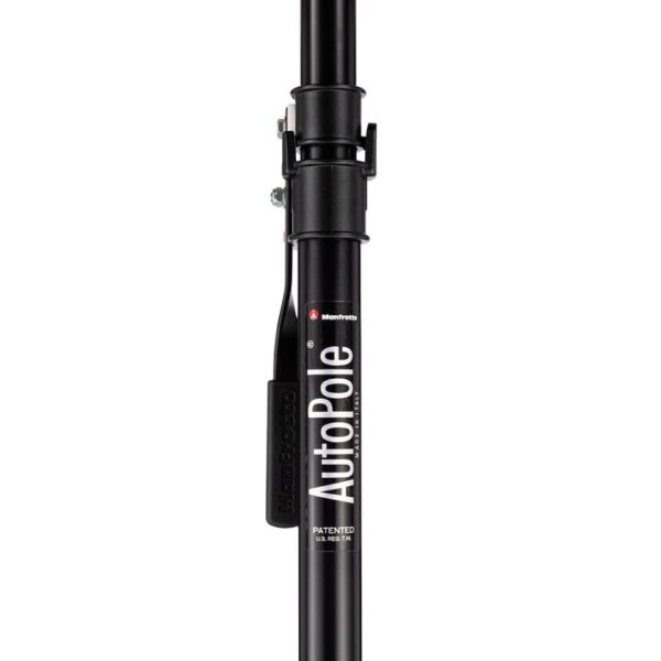 Manfrotto 032B Autopole Black Single Pole extends 2.1-3.7m - Image 7