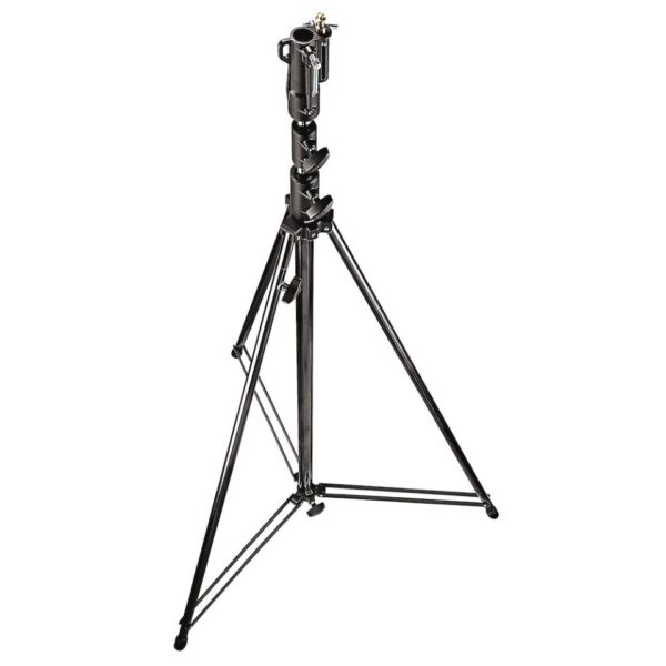 Manfrotto 111BSU Stand Lighting Tall Leveling B 155/380cm 6/25kg Payload Wheels 103, 104, 104G