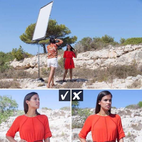 Manfrotto Lastolite Fabric Diffuser 1.25S 1.5x1.5m 1.25 Stop for MIDI Skylite Rapid Frame LR815 - Image 3