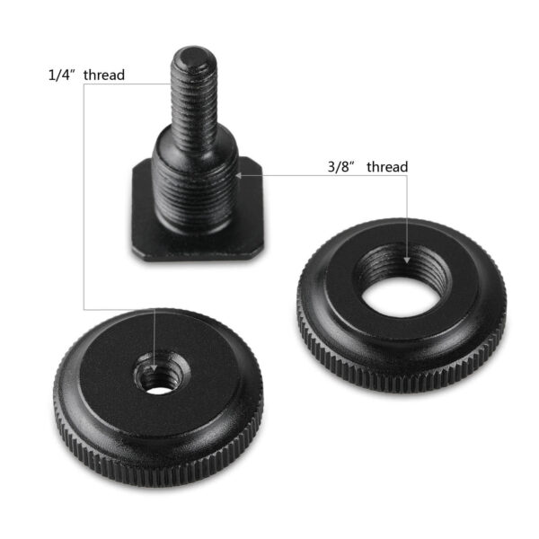 SmallRig Cold Shoe Adapter Mount Plate (2pcs) 1631 - Image 4