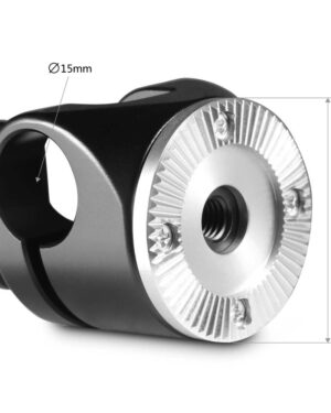 SmallRig Single 15mm Rod Clamp with ARRI Rosette 1686B