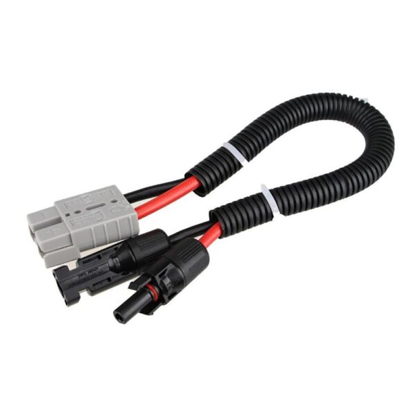Ecoflow Adapter Cable. Converting Solar Anderson Plug to PV (MC4) Plug. (30cm, 8AWG)