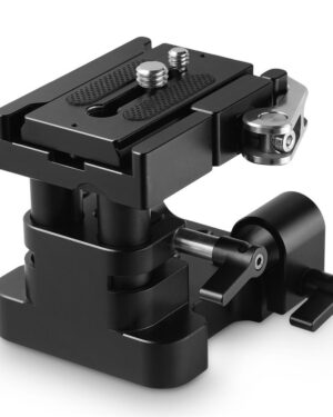 SmallRig Universal Bottom Mount Plate with 15mm Rod Support System 2092B