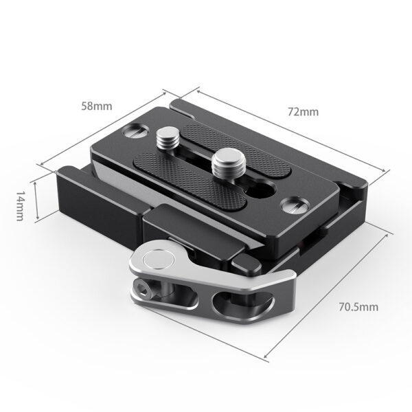 SmallRig Arca-Swiss Quick Release Mount Plate Kit 2144B - Image 5