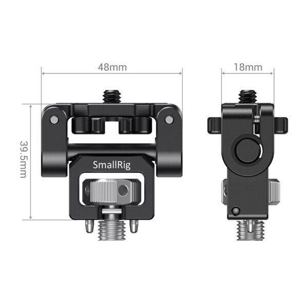 SmallRig Monitor Support with ARRI 3/8''-16 Locating Screws 2174B - Image 3